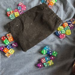 Dice Multi Colored 50 Pcs