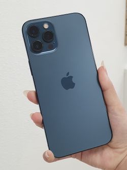 Apple iPhone 12 Pro Max 6.7" (Unlocked - US Carrier Only) 128GB Fair Pacific Blue