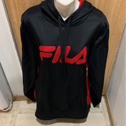 Fila Hooded Sweatshirt Size Large 