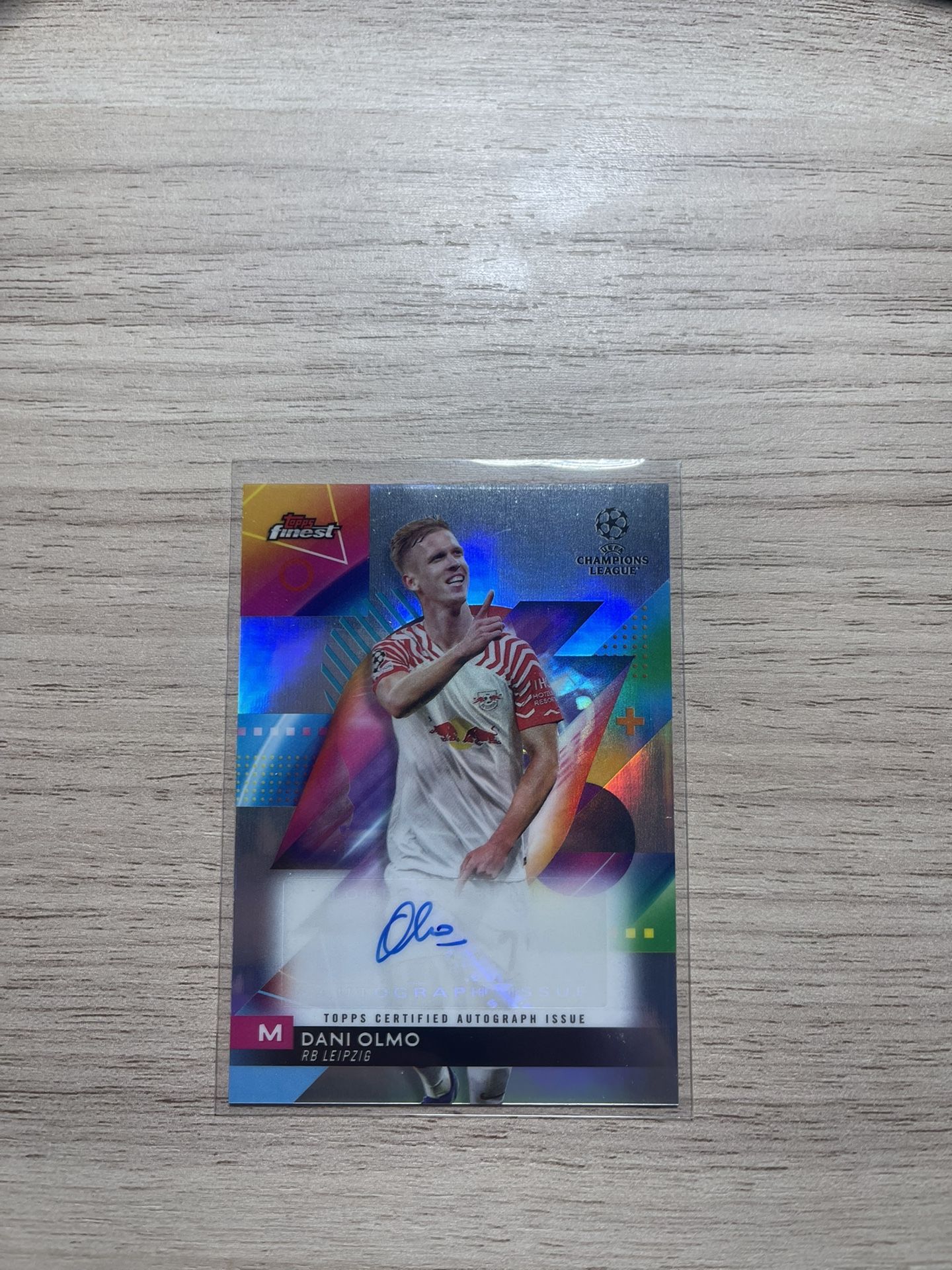 2023 Topps Finest Dani Olmo Autograph 
