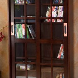 Southern Enterprises Sliding Door Media Cabinet M107-1TOTX