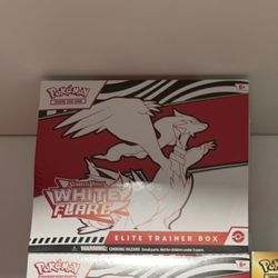 White FLARE Pokemon ETB 