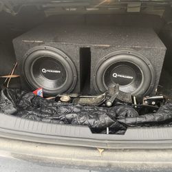 Speakers 12s Amp nemesis Audio 3000 Watts