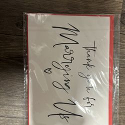 Extra Wedding Items