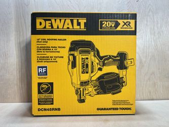 New DeWalt 20V 15-Degree Brushless Roofing Nailer