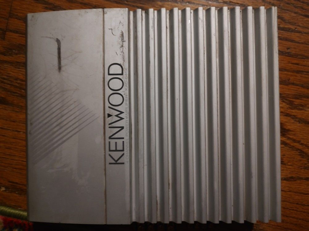 Kenwood 4 channel amp
