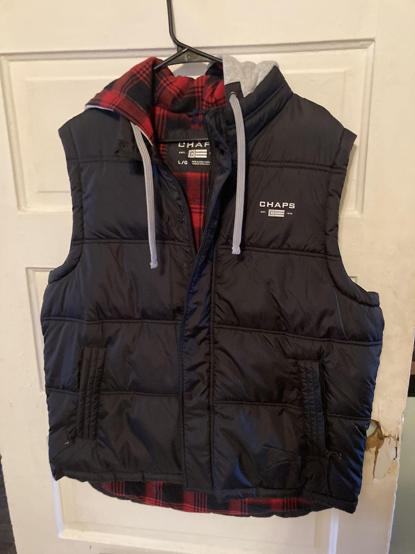 Belk Chaps Men’s Hooded Puffer Vest
