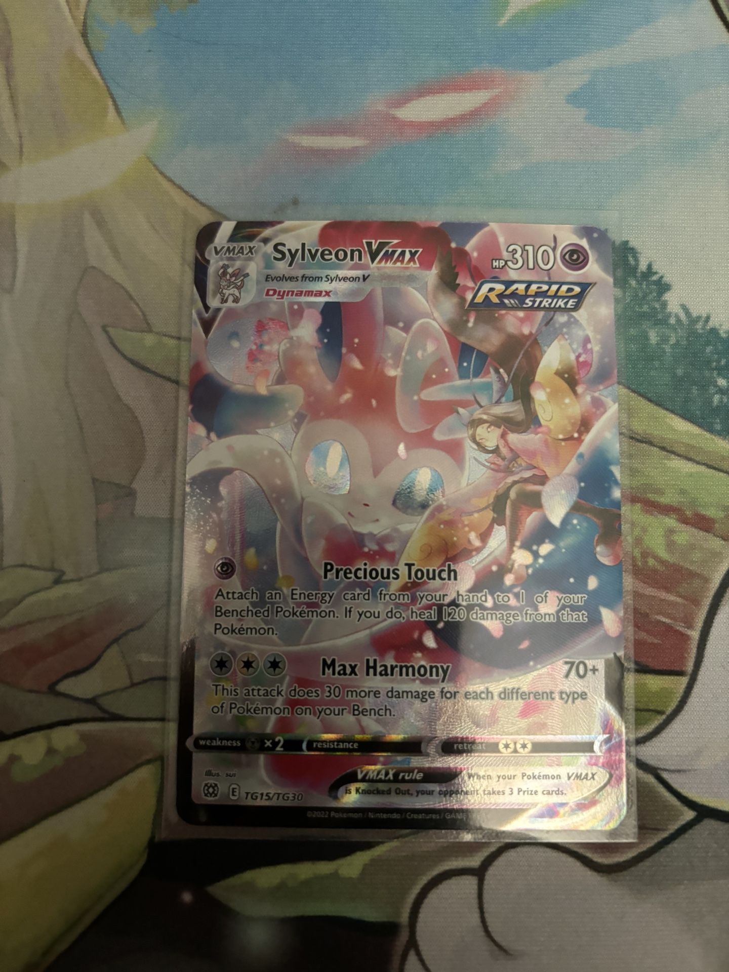 Sylveon Vmax Trainer Gallery Pokemon Card Brilliant Stars