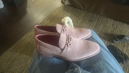 Pink ashford slip on