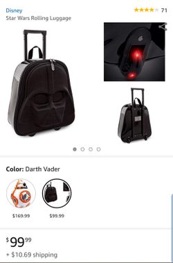 Disney starwars luggage