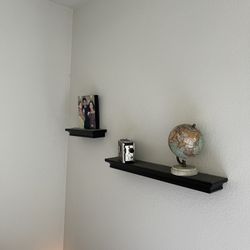 Perfect Condition Wooden Brown Shelves 