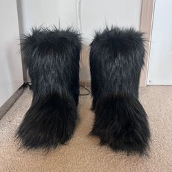 Faux Fur Boots