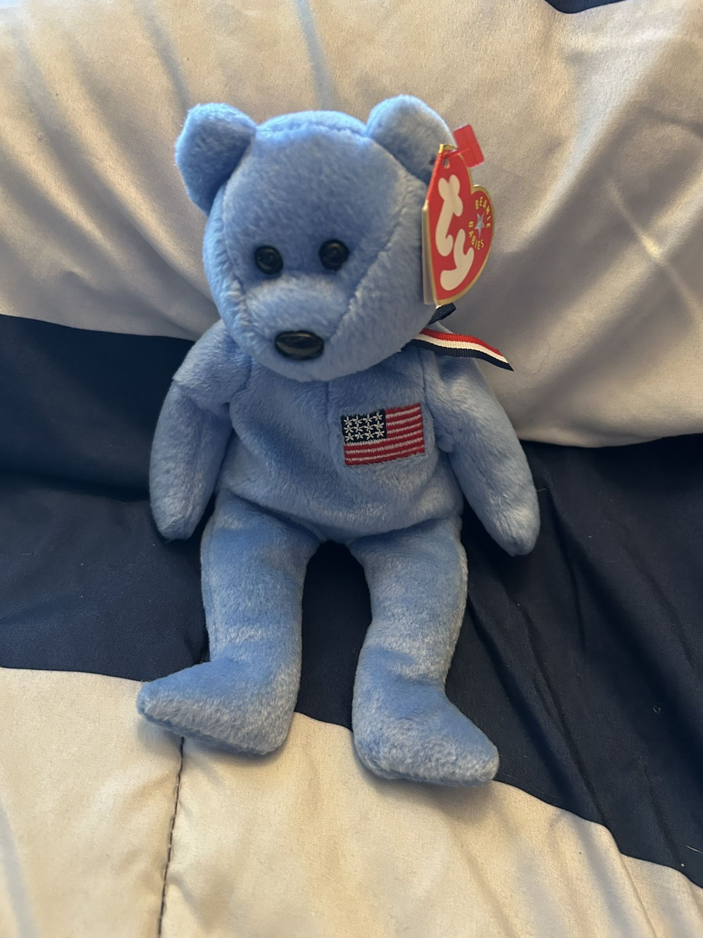 TY Beanie Baby - AMERICA The Bear