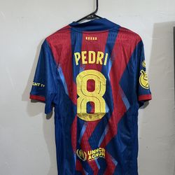 FC Barcelona 2025-26 4th Pedri Jersey (medium Large XL)