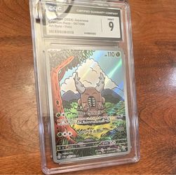 CGC 9 Pinsir Japanese Holo Art Rare Pokemon Card