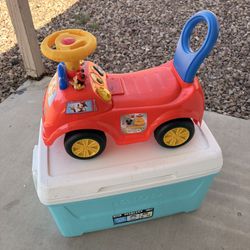 Mickey Mouse Toddler Car Rider 