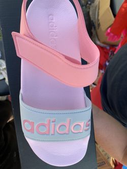 Adilette Sandal K ( Adidas) Size 5 Pink NEW NEVER WORN