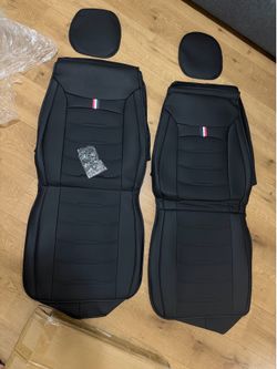 Car Seat Covers Leather - Waterproof Front Seat Cover Protectors, Universal