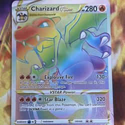 Charizard  V-Star (Rainbow Rare)