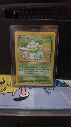 Bulbasaur Pokémon Card 68/110