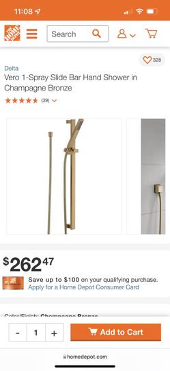 Delta “Vero” Shower Handle Sprayer Kit W/mixing Valve & More