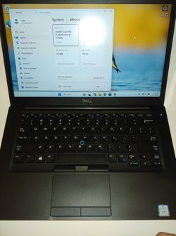 Dell Latitude 7490 Laptop, backlit keys, new battery and charger, Office Software, Windows 11, WiFi