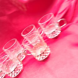  6   Mini Copas  Para Vino