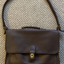 Vintage Coach Messenger Bag 