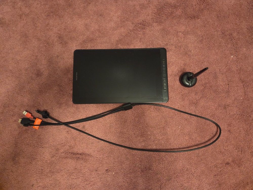 Huion Kamvas 13 Drawing Tablet With Wire And Stylus 