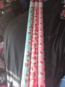 Hello Kitty Christmas wrapping paper
