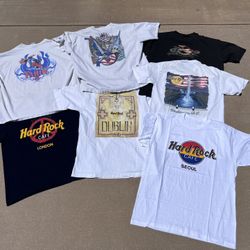 Vintage Hardrock Cafe T Shirts 
