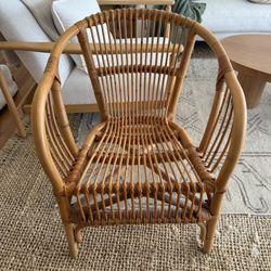Rattan Accent Chair 