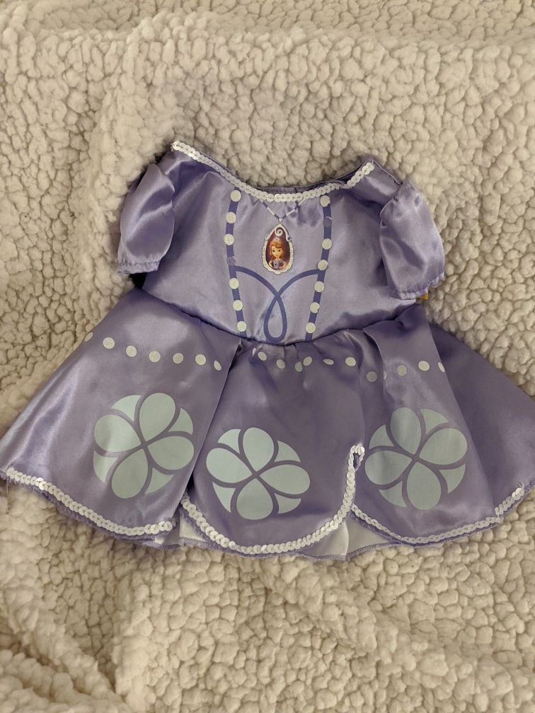 Build-A-Bear Sofia the first dress