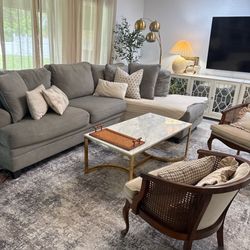 Sofa And Table 