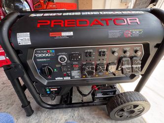 Predator 13000W Tri Fuel Portable Generator