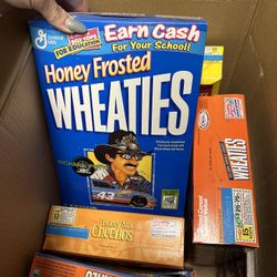 NASCAR Collectible Cereal Boxes