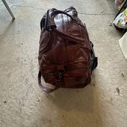 Leather Duffle Bag