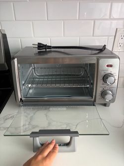 Black+Decker Stainless Steel Toaster Oven