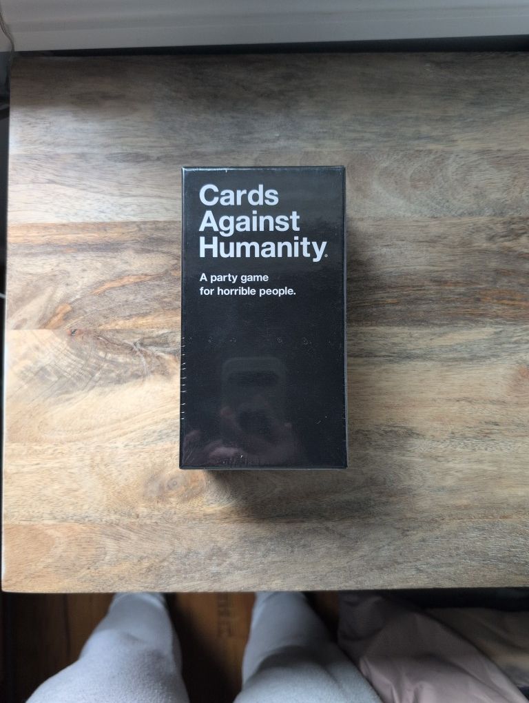 Cards Against Humanity Card Game Never Opened 