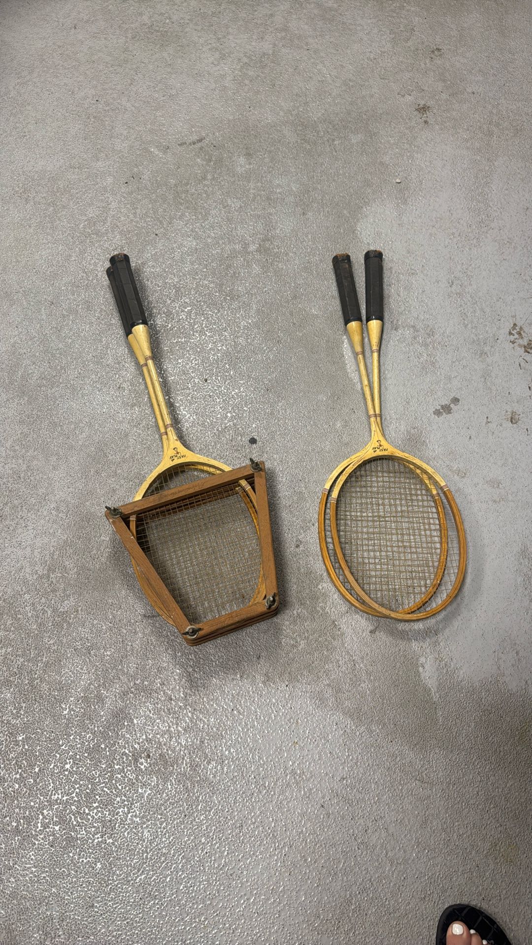 Antique Tennis Rackets 