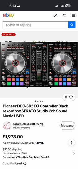 Pioneer DDJ-SR2DJ
