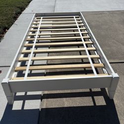 Pottery barn Low profile Twin Bed