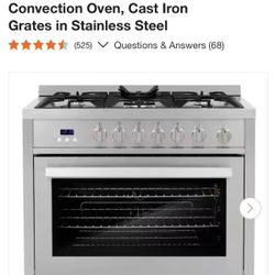 Cosmo 36 in. Gas Range
