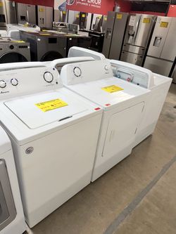 Amana Top Load Washer and Dryer Set