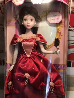 NIB- Disney Collector’s Brass Key Edition Beauty And The Beast Belle Porcelain Doll