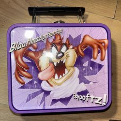 Tasmanian Devil, Taz Looney Tunes, Mini Collectable Lunch Box, 1999