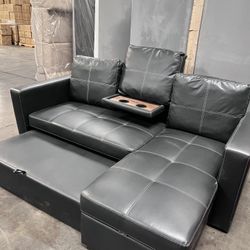 Convertible Sectional With Storage - Brand New
