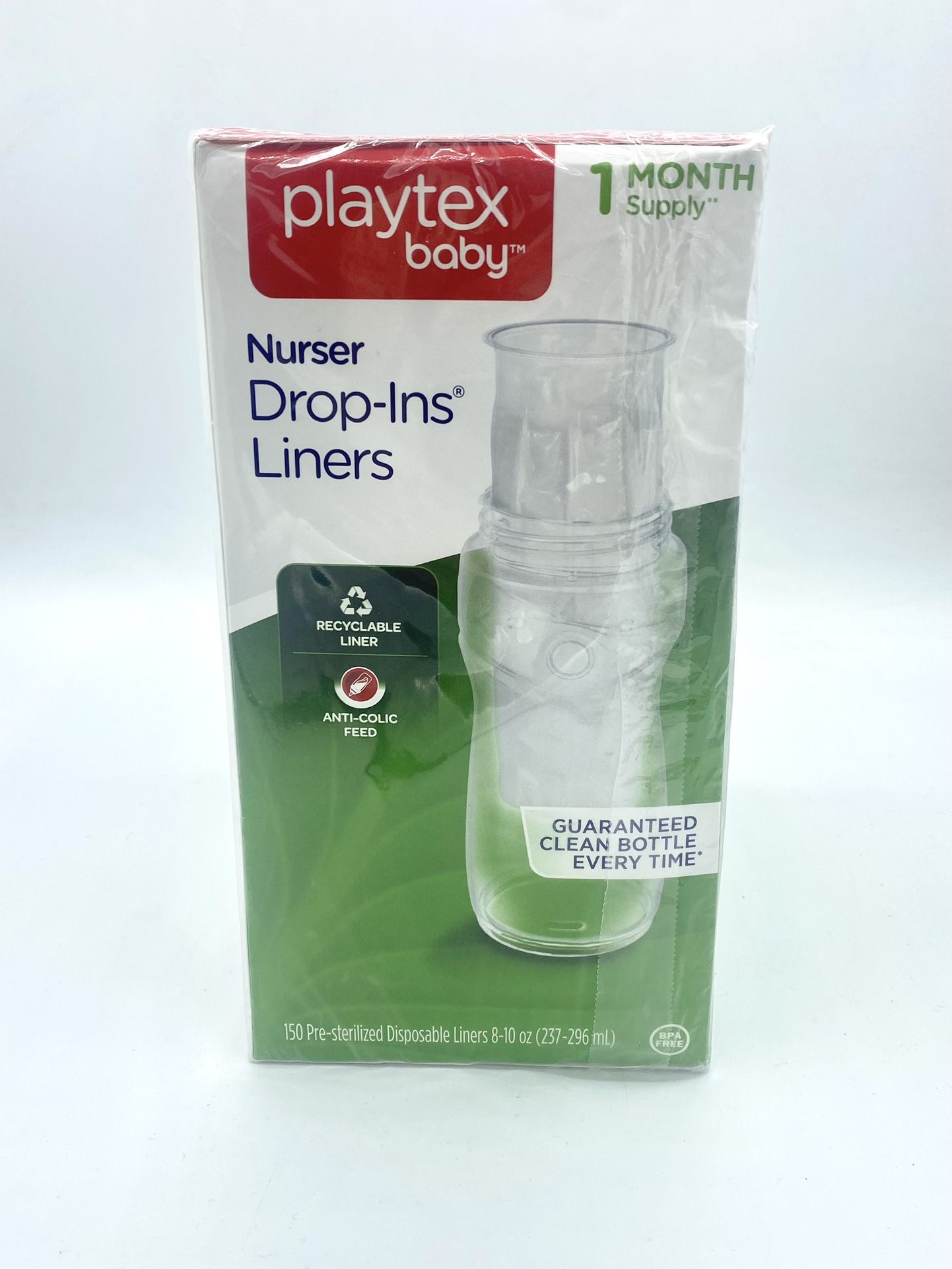 Playtex Baby Nurser Drop Ins Baby Bottle Liners 10 oz 150 count - Main Image