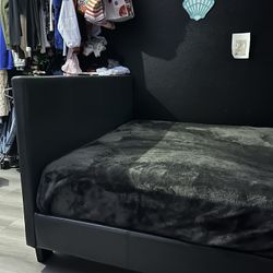 Grey Queen Size bed frame 