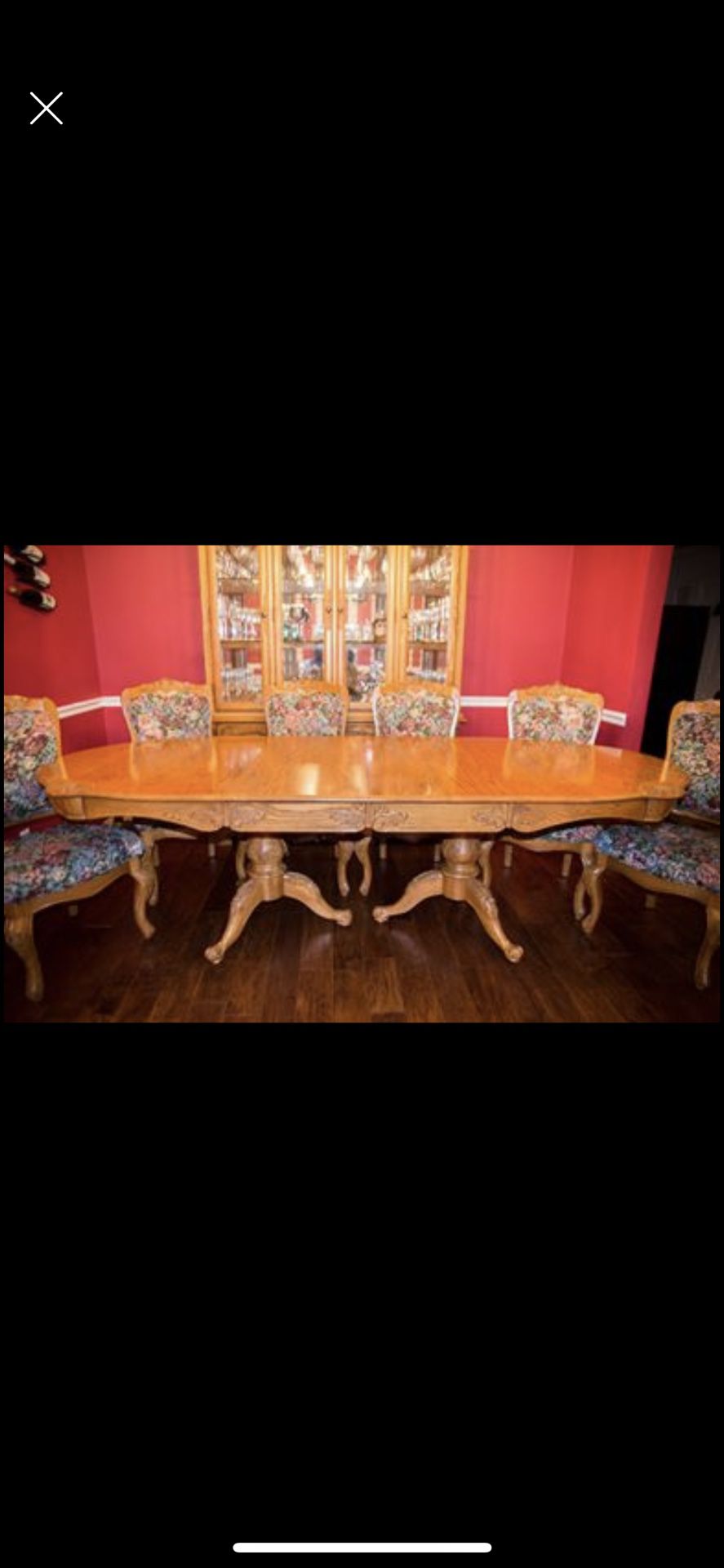 Formal Dining Table w/6 chairs